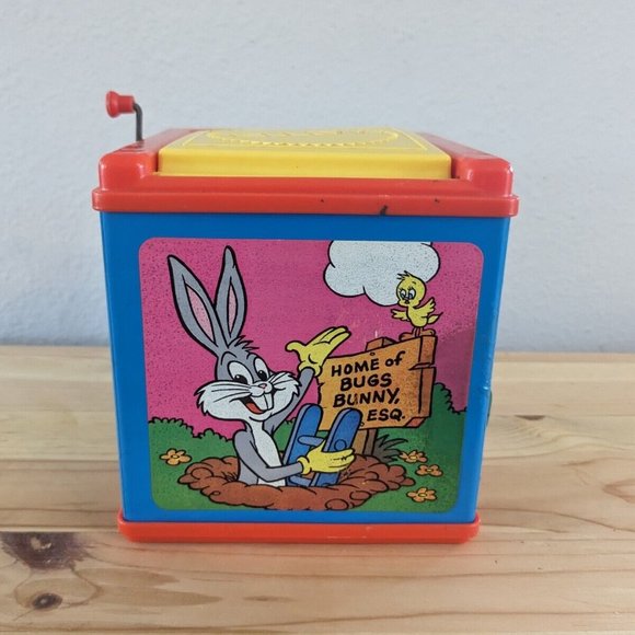 Vintage Mattel Bugs Bunny -Jack in the Box 1977 - Picture 3 of 11